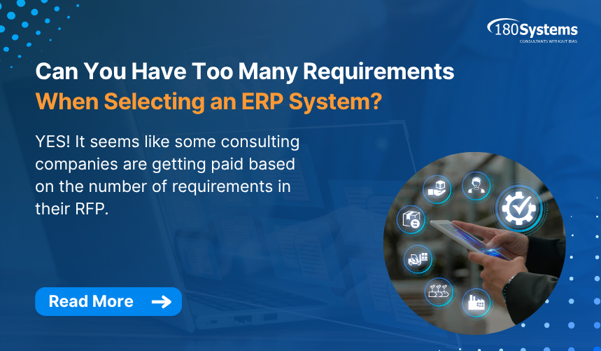 180 Systems Can You Have Too Many Requirements