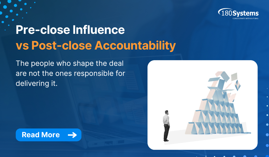 M&A Technology Due Diligence_Pre-close Influence vs Post-close Accountability