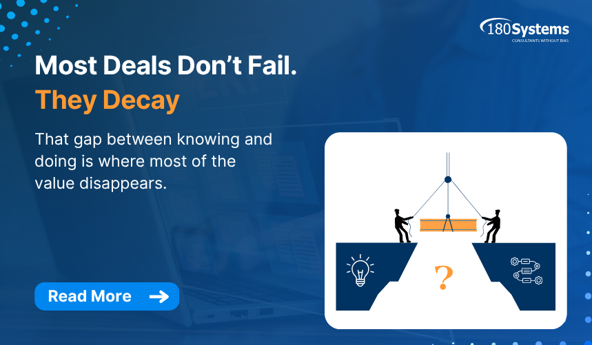 M&A integration failure_ Most Deals Don’t Fail. They Decay