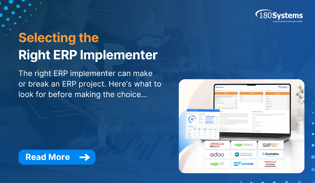 180 BlogWhich ERP is suitable for your company?